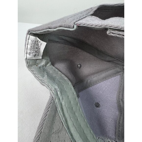 Peterbilt Gray Baseball Cap Adjustable Strapback Hat 80% Acrylic 20% Cotton Mens - Picture 4 of 4